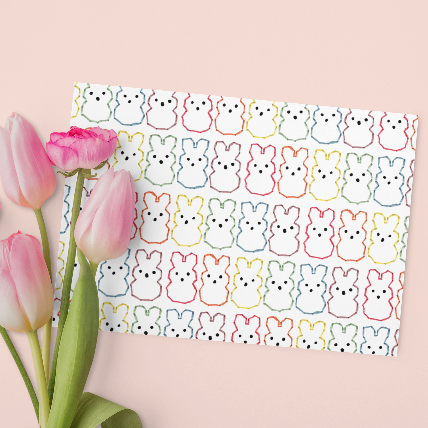 Allover Peeps | Printed Card