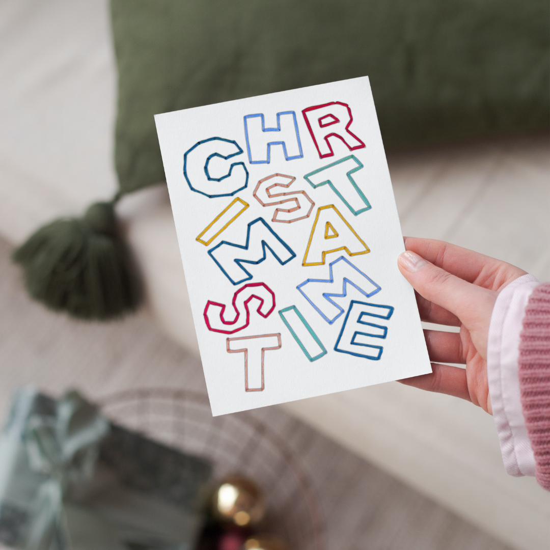 Christmas Time Printed Card