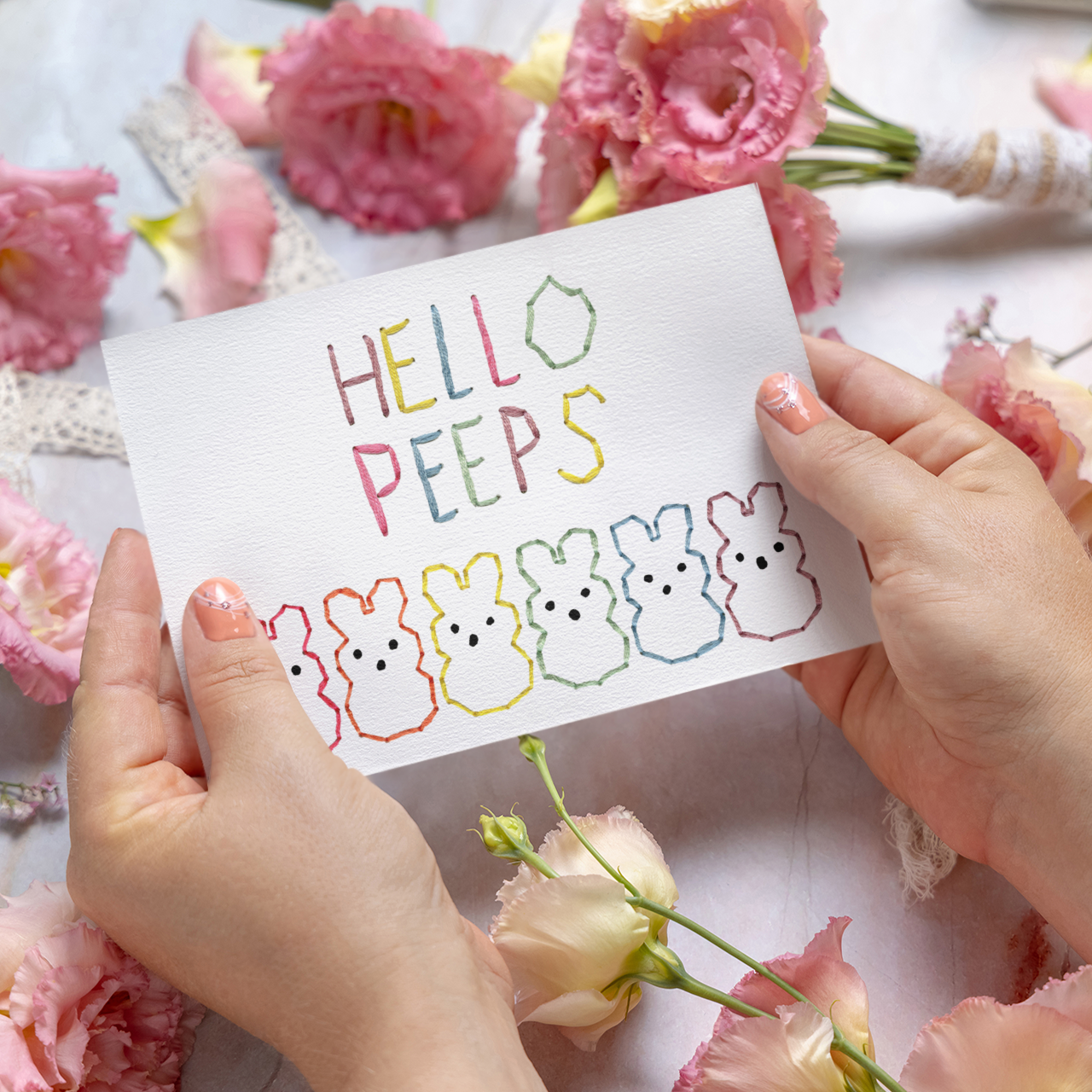 Hello Spring | Printed Card