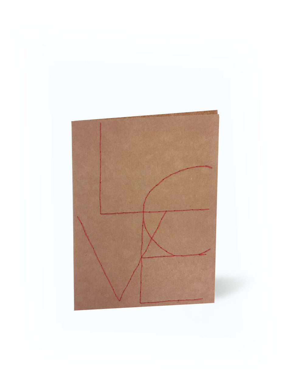LOVE Stationery Note Card
