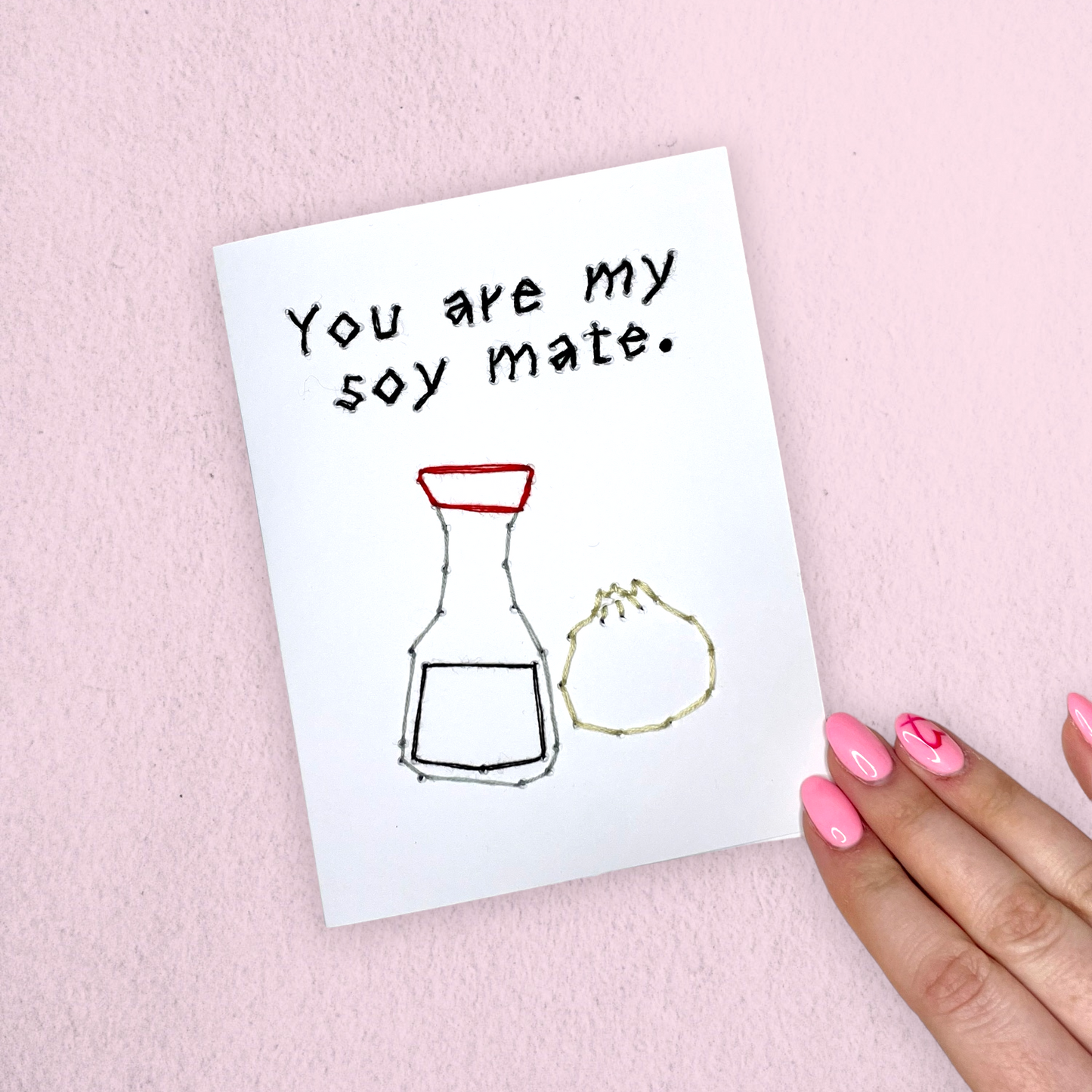 You Are My Soy Mate | Printed Card
