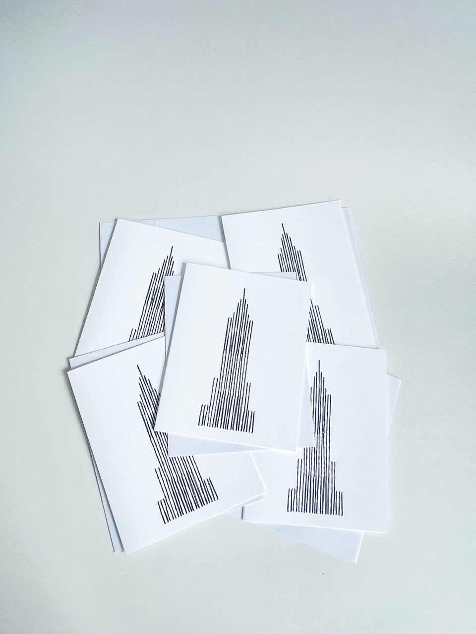 Empire State Building Printed Card