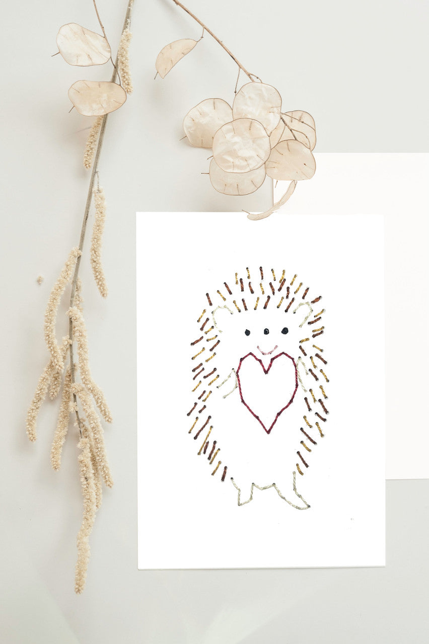 Hedgehog | Printed Card