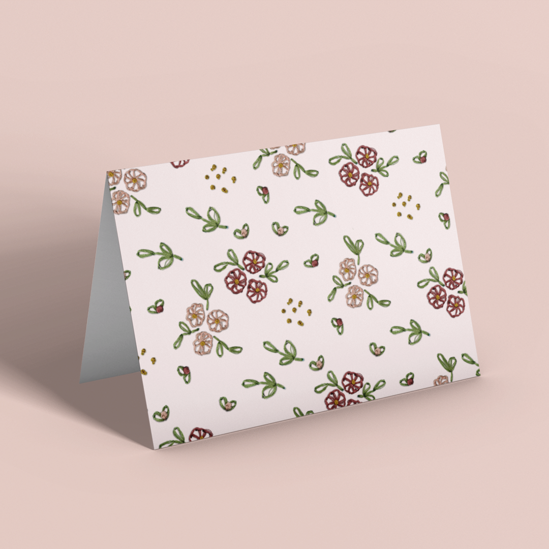 Greeting Card: Classic Florals