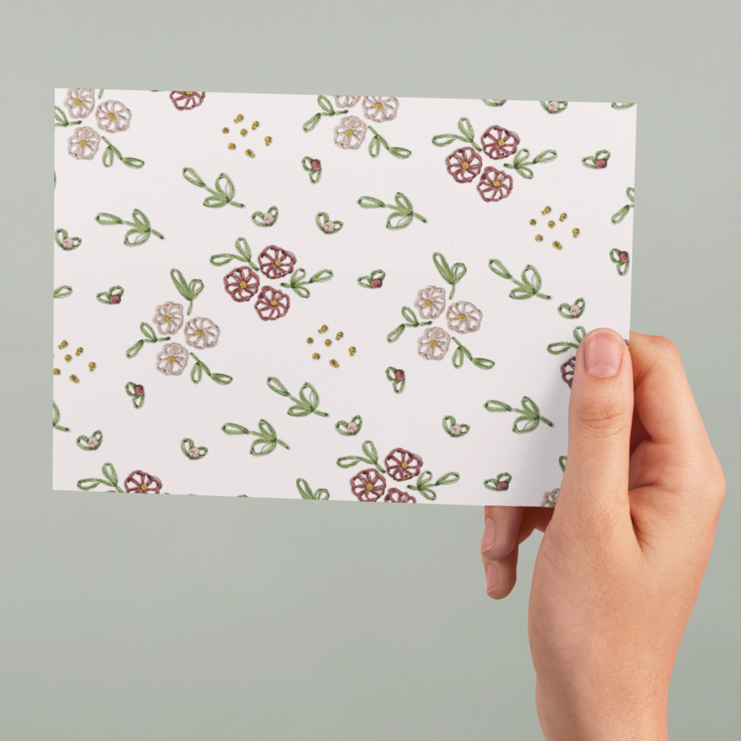 Greeting Card: Classic Florals